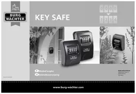 Notice Burg Wächter KEY SAFE 1020 Coffre-fort