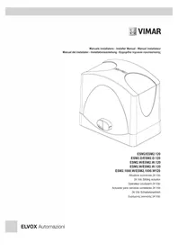 Notice Vimar ELVOX ESM2.120 Controller