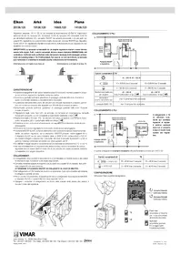 Notice Vimar 20136.120 Variateur d'éclairage
