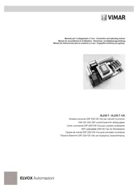 Notice Vimar ELVOX EK03.EXP Domotica