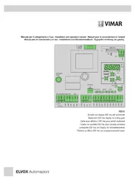 Notice Vimar ELVOX ESM4.D Torautomatik