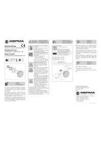 Notice Werma 150.100.68 Signal sonore lumineux