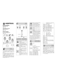 Notice Werma 209.120.55 Feu de signalisation