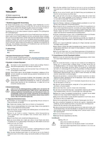 Notice Toolcraft TO7330974 Lampe