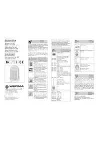 Notice Werma 828.100.68 Feu clignotant industriel