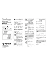 Notice Werma 421.310.75 Signalisation lumineuse