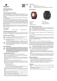 Notice Toolcraft WL700 Lampe