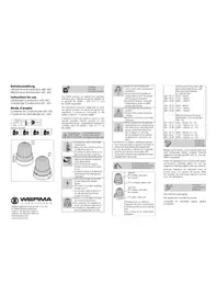 Notice Werma 420.110.68 Signalisation lumineuse