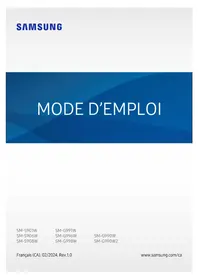 Notice SAMSUNG GALAXY A14 5G Téléphone portable