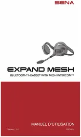 Notice Sena EXPAND MESH Casque
