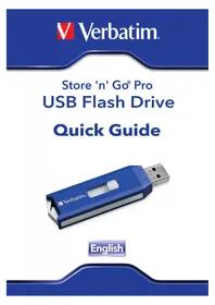 Notice VERBATIM STORE 'N' GO PRO Clé USB