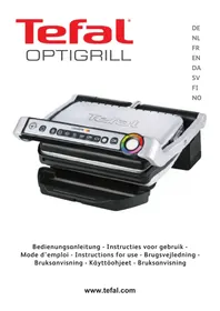Notice TEFAL OPTIGRILL GC705D Plancha