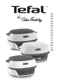 Notice TEFAL CAKE FACTORY KD8101 Appareil de cuisine