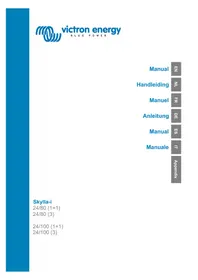 Notice VICTRON ENERGY SKYLLAI Batterieladegerät