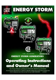 Energy Storm 3500 Lifan