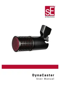 Notice SE Electronics DYNACASTER Microphone