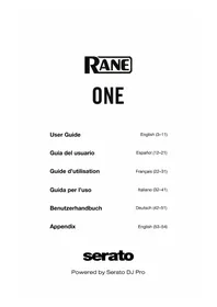 Notice Rane ONE DJ Equipment