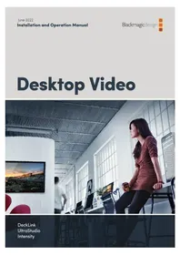 Notice Blackmagic Design DECKLINK MINI MONITOR HD Carte vidéo