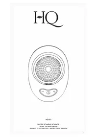 Notice HQ 001 Nettoyage visage