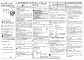 Notice MEDISANA TM A79 Thermomètre