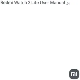 Notice Xiaomi REDMI WATCH 2 LITE Hodinky