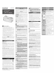 Notice FUJIFILM FTXH Accessoire photo numérique
