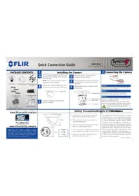 Notice FLIR DNE12TL2 Caméra de surveillance