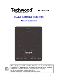TECHWOOD TPID229 - Cuisinière