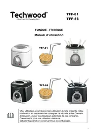 Notice TECHWOOD TFF81 Friteuse