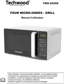 Notice TECHWOOD TMO270 Four à micro-ondes