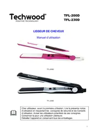 Notice TECHWOOD TFL096 Lisseur