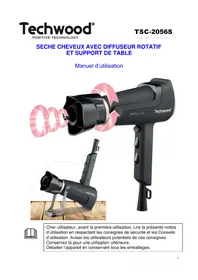 Notice TECHWOOD TSC2255 Sèche-linge