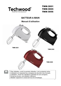 Notice TECHWOOD TMM8001 Table de mixage