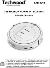 Notice TECHWOOD TAR3061 Aspirateur robot