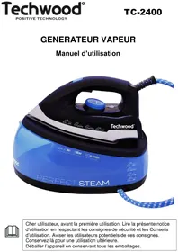 Notice TECHWOOD TC2400 Nettoyeur à vapeur