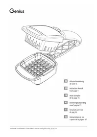 Notice GENIUS NICER DICER QUICK Trancheuse