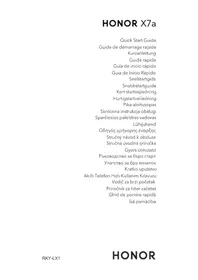 Notice HONOR X7A Smartphone