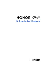Notice HONOR X9A 5G Smartphone