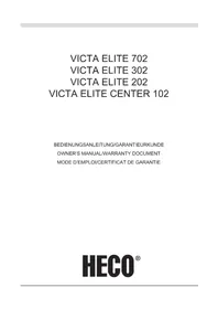 Notice HECO VICTA ELITE CENTER 102 Haut-parleur