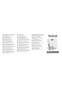 Notice TEFAL PREMISS PP1040 Balance de cuisine