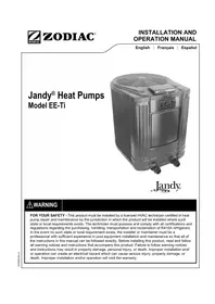 Notice Jandy EETI Bomba de calor