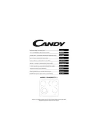 Notice CANDY CEH6DXECTT1 Tűzhely