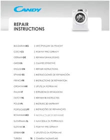 Notice CANDY ROW4966DHRR119 пералня
