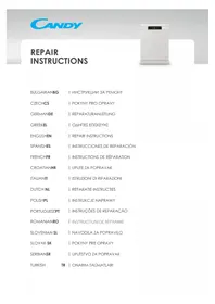 Notice CANDY CDPN 4S603PXZ19 Bulaşık makineleri