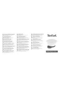 Notice TEFAL OVELYS BC5220 Balance de cuisine