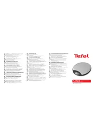 Notice TEFAL PLATINE BC1500 Balance de cuisine
