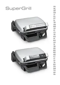 Notice TEFAL SUPERGRILL GC450B Plancha