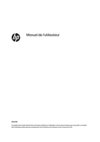 Notice HP ENVY 27P100 Ordinateur de bureau
