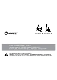 Notice Horizon Fitness COMFORT U Indoor bike trainer