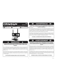 Notice Crimson DS84 Meuble TV